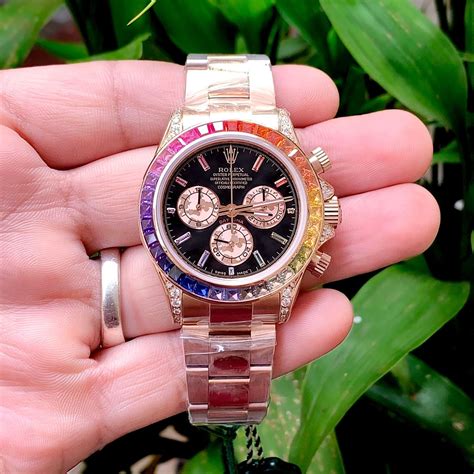 rolex daytona cosmograph price in india|rolex daytona rainbow price.